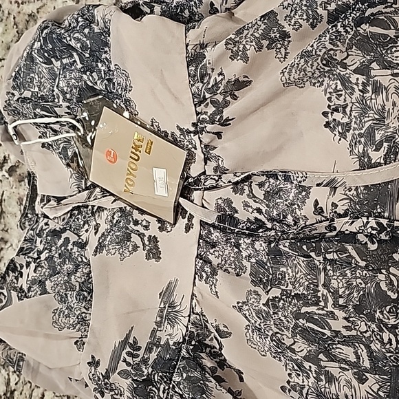 BLACK FRENCH ELEGANT EUROPEAN DRESS - Picture 8 of 10